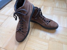 Tod´s Herren Halbschuhe Schnürschuhe Wildleder Braun  Gr.42
