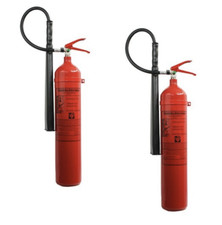 2 Stück 5kg CO2 Feuerlöscher