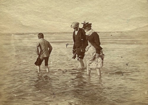 Paar mit kind - kind, c1890