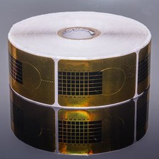 500 Gold Modellierschablonen Nagelschablonen Schablone für Gel Acryl Nageldesign