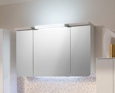 Pelipal Badmöbel > Spiegelschrank > CASSCA 02 weiß Glanz 122 cm - Comfort N