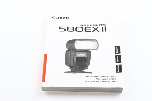 Canon speedlite 580ex - speedlite, ii