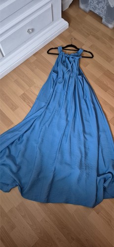 Cos maxikleid hellblau - cos,