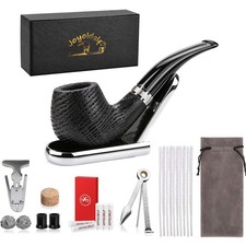 Eichen Tabakpfeife Set mit