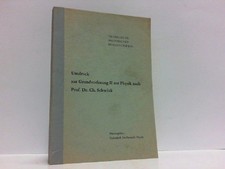 Umdruck zur Grundvorlesung II