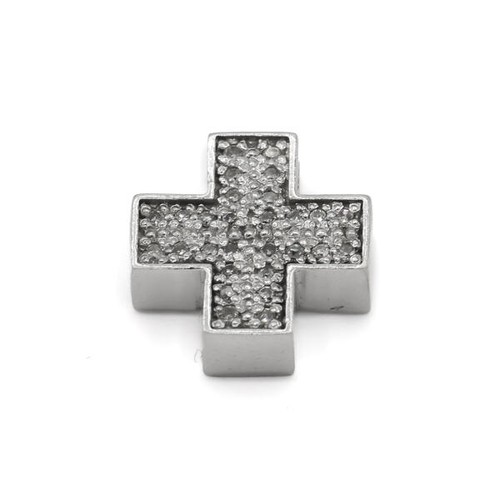 Anhänger kreuz mit diamanten - anhänger,
