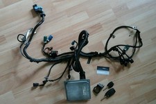 Ford Focus Motorsteuergerät Kabelbaum 5M51-12A650-HE 2S6T-15607-BC Wegfahrsperre