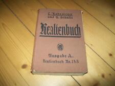 L. Kahnmeyer, H. Schulze - Realienbuch Nr. 143 Ausgabe A
