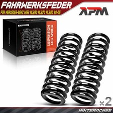 2x Fahrwerksfeder Hinten für Mercedes-Benz W163 ML230 ML270 ML320 ML350 98-05