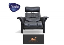 Designer Stressless Ekornes Sessel Leder Schwarz Couch Wohnen Sitzen Möbel