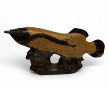 Koifisch Bronze Skulptur