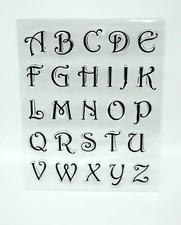 Großbuchstaben Alphabet klare