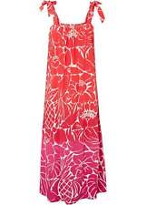 Neu Kleid mit Farbverlauf Gr. 36 Orange Pink Lila Damen Maxikleid Sommerkleid