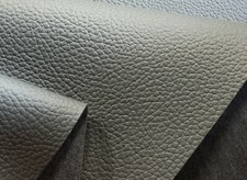 Auto Kunstleder Meterware DAKOTA ANTHRAZIT extrem Kratzfest & schwer Entflammbar