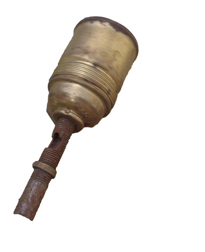 Teil von alte lampe baldachin - teil,