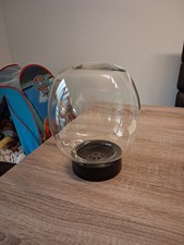 Blumen Aquarium Vase Deko Kugel Glaskugel Vintage Midcentury