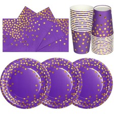 Party Geschirr Set 72 Teile