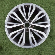 1x Alufelge 18 Zoll 7.0" 5x112 45ET Glanz Silber 2GA601025E VW T-Roc Rim Wheel