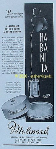 Reklame molinard habanita - reklame,