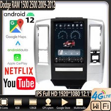 12.1" Stereo Radio Recorder Multimedia Player For Dodge Ram 1500 2500 2009-2012