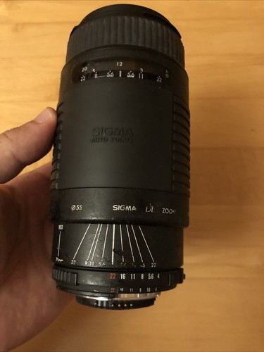 Objektiv zoom sigma - zoom,