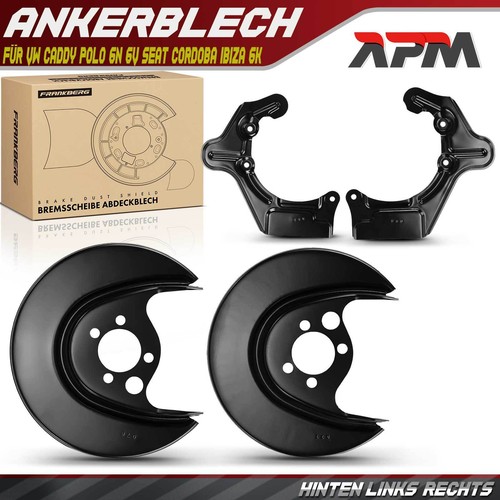 Ankerblech bremsscheibe - 4x,