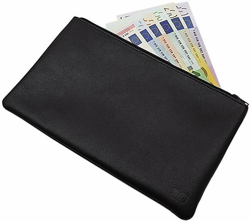 Echt leder banktasche - echt,