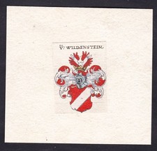Wildenstein wappen coat - wappen, of