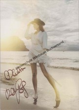 Original Autogramm Andrea Berg