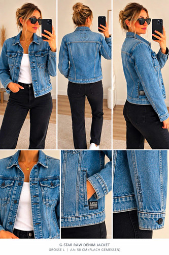 Star raw damen jeansjacke - raw,