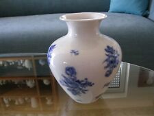 Heinrich Bavaria Selb Vase Flower Vase Weiß White Kobalt Cobalt 1940 Fourties 2