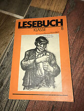Lesebuch Klasse 8 Lehrbuch DDR - Autorenkollektiv