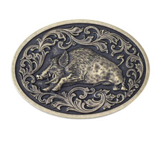 Gürtelschnalle Buckle Jagd