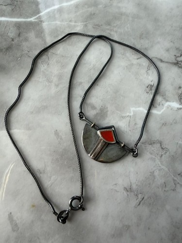 Collier mit anhänger - collier,