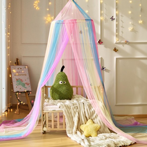 Wnqou rainbow betthimmel - rainbow,