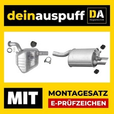 Auspuffanlage für Mercedes SLK R170 200 230 Auspuff L758