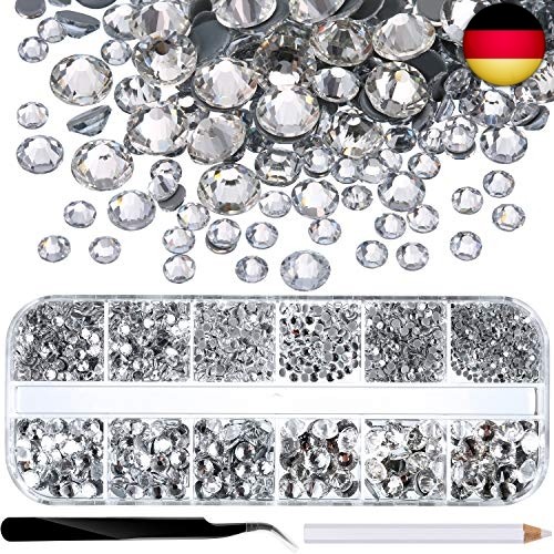 2000 stück hot - fix, glas