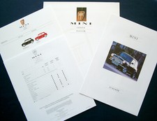 Prospekt brochure 1995 Mini