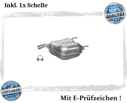 Endschalldämpfer opel vectra - endschalldämpfer,