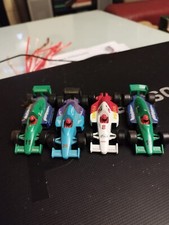 4 Formel-1-Metallautos