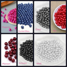 100Stk. Perlen Tischdeko 6mm