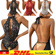 Sexy Damen Spitze Bodysuit