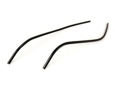 Kantenschutz Schlitzrohr Set MOTO NOSTRA schwarz für Vespa LX, LXV, S 50 125 150
