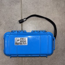 Peli case 1030 Micro Schutzkoffer blau,Außenmaße 19,1 x 9,8 x 6,2 cm,Gew:0,3 kg 
