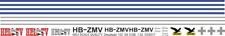 Decal 125 SA 315B Lama Heli-TV