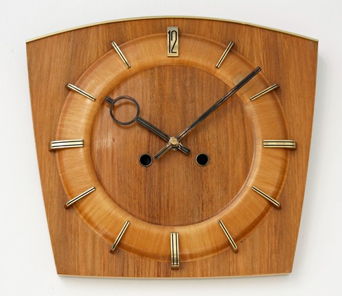 Vintage holz wanduhr - cm,
