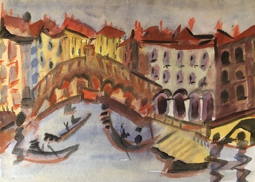 Aquarell expressiv - aquarell,