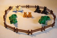 LEGO DUPLO ZOOTIERE MIT GEHEGE  EISBÄREN  KROKODILE  SEELÖWEN  LÖWENBABYS  ZAUN