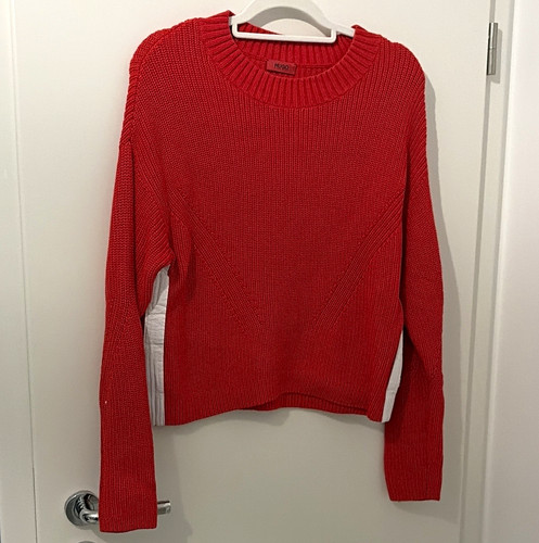 Hugo damen pullover rot - hugo,