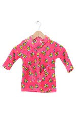 DISNEY Kinder Bademantel Mädchen Rosa Gr. 74 Winnie Pooh Kapuze Casual